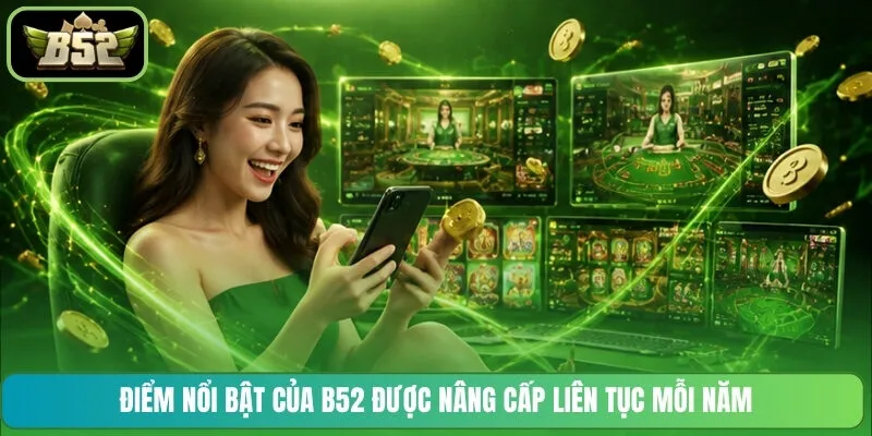 Điểm nổi bật của B52 được nâng cấp liên tục mỗi năm