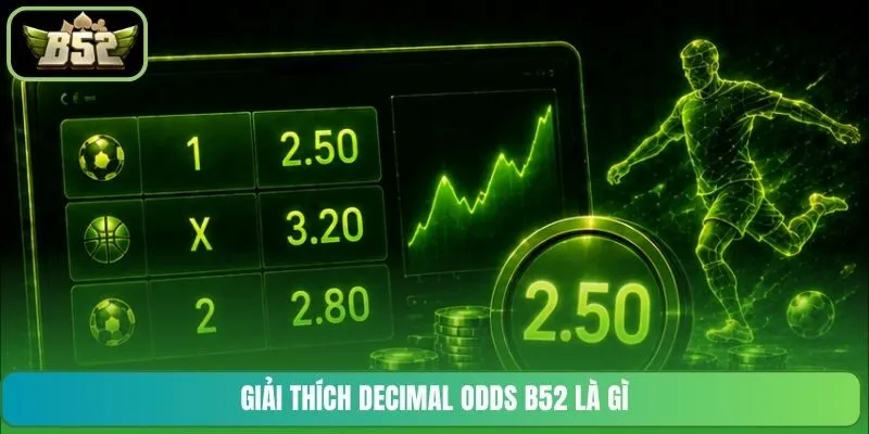 Giải thích Decimal Odds B52 là gì