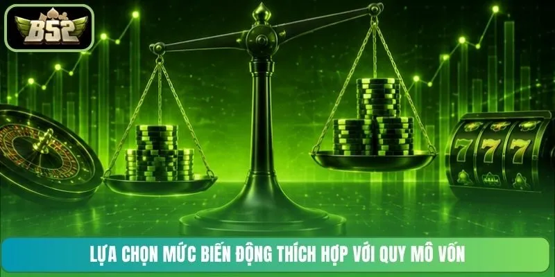 Lựa chọn mức biến động thích hợp với quy mô vốn