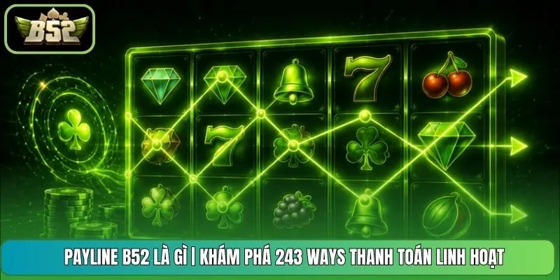 Payline B52 Là Gì | Khám Phá 243 Ways Thanh Toán Linh Hoạt