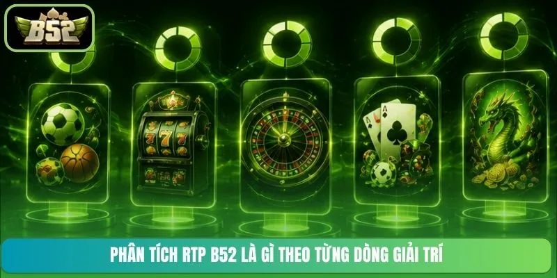 Phân tích RTP B52 là gì theo từng dòng giải trí