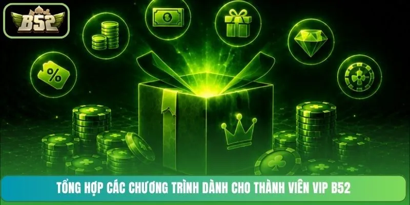 Tổng hợp các chương trình dành cho thành viên VIP B52